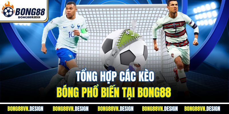Tổng hợp các kèo bóng phổ biến tại Bong88